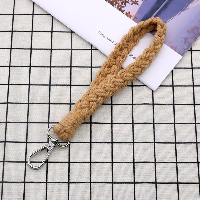 Assorted 4-Piece Macrame Keychain