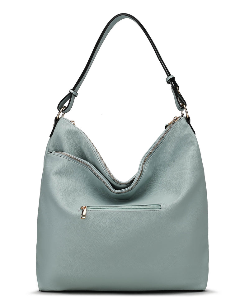 MKF Collection Elise Hobo Handbag Vegan Leather Women