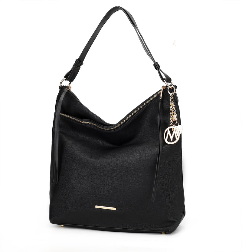 MKF Collection Elise Hobo Handbag Vegan Leather Women