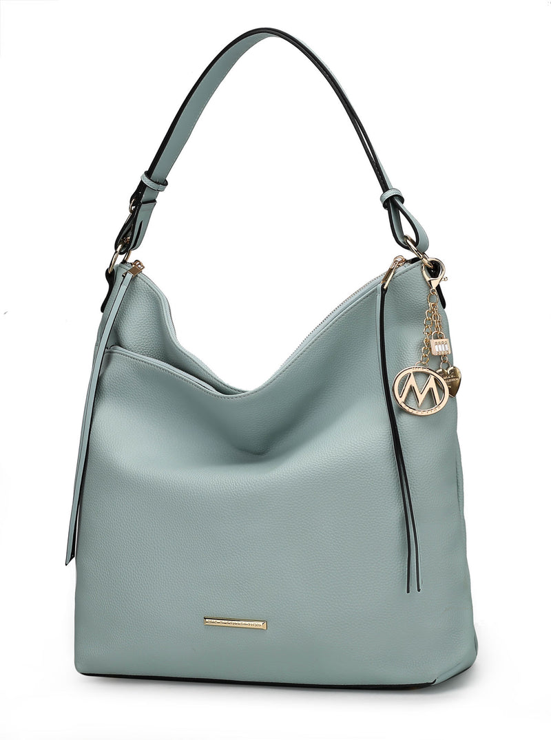 MKF Collection Elise Hobo Handbag Vegan Leather Women